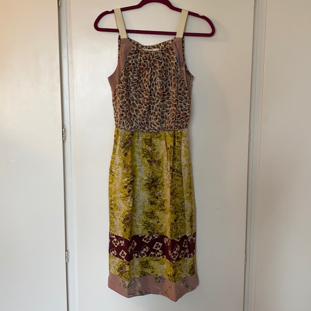 Anthropologie Dress - multi colored
